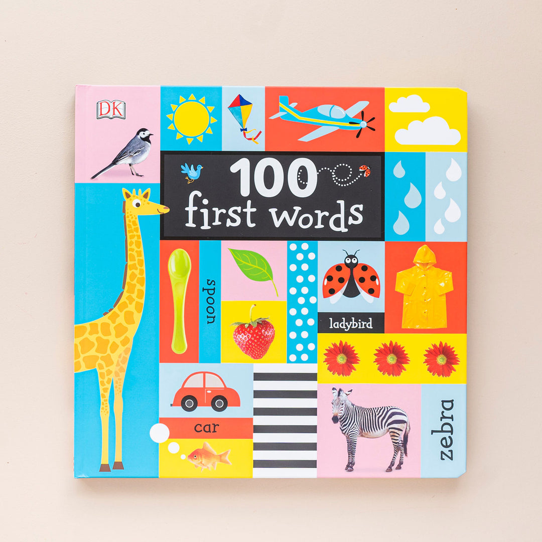 100 First Words educational and development book for toddlers.