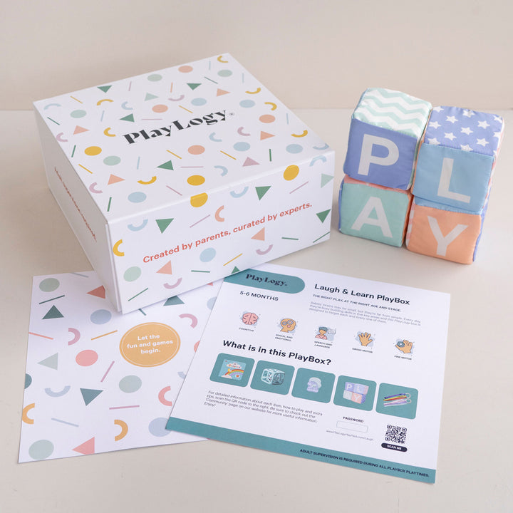 Laugh & Learn PlayBox with subscription service available.