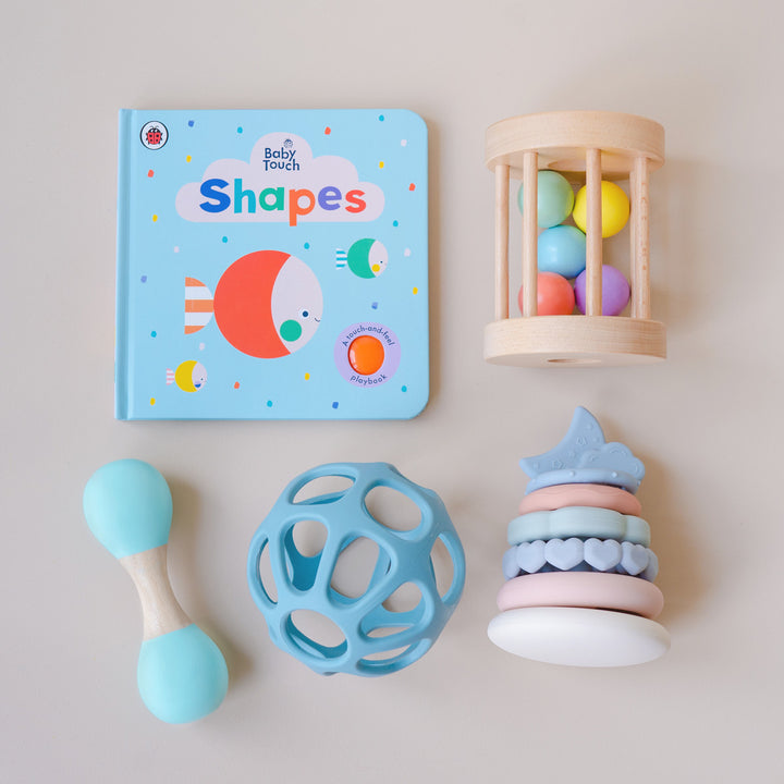 Toys designed for baby on the move with a subscription service available