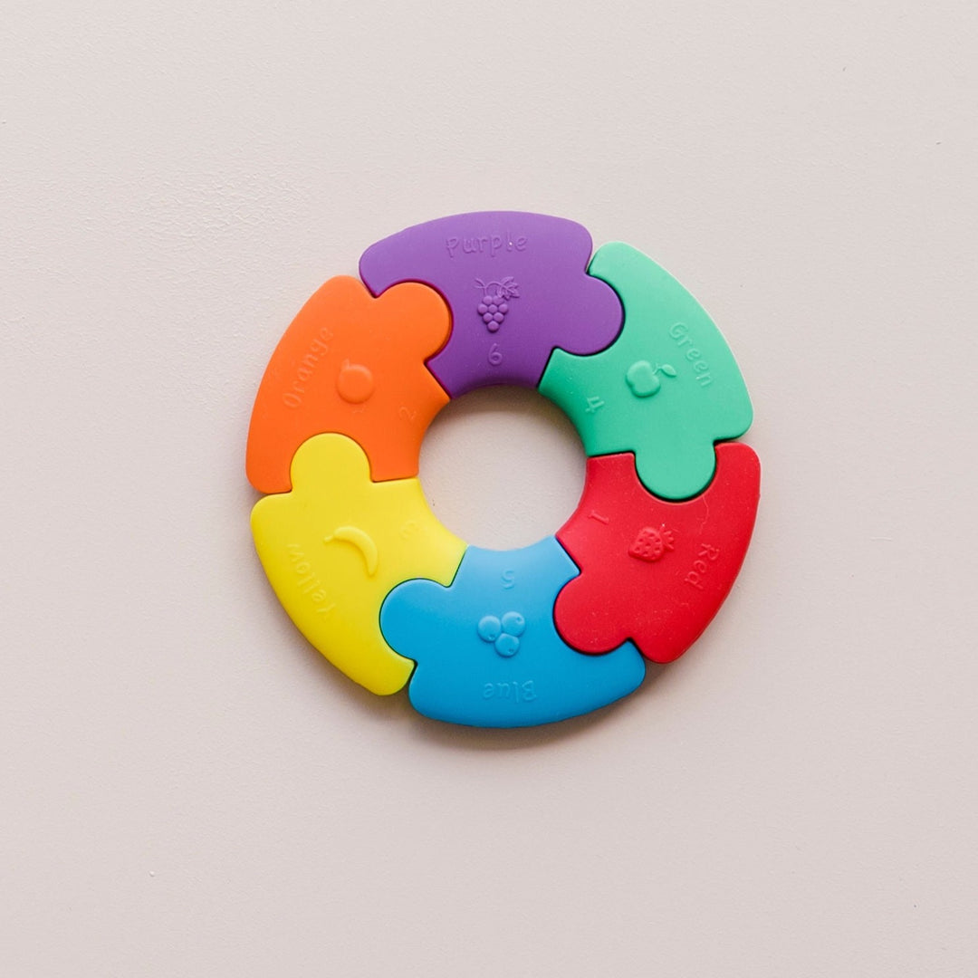 Rainbow puzzle toy